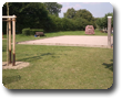 Der Bouleplatz am Rhein